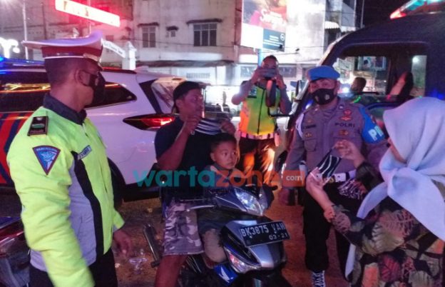 Operasi Yustisi, Personel Polres Asahan Sanksi 45 Pelanggar Prokes
