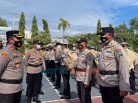 Pengamanan Pilkades Serentak 2022, Polres Probolinggo Gelar Serpas