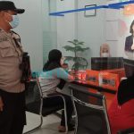 Personel Polsek Kota Kisaran Sambangi Bank BRI, Sampaikan Pesan Kamtibmas