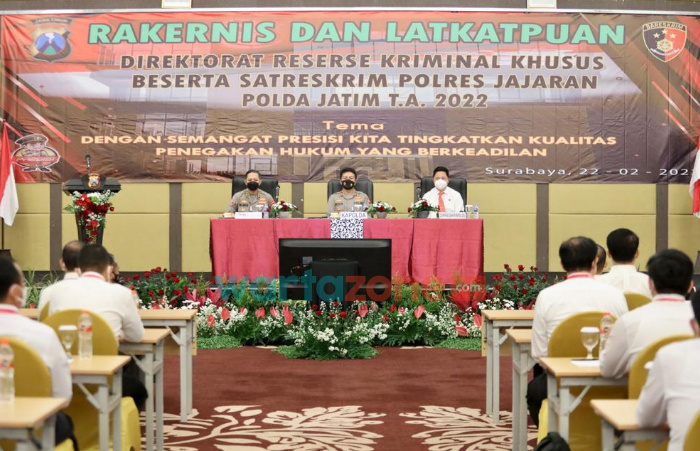 Polda Jatim Beri Pelatihan Peningkatan Kemampuan Penyidik Ditreskrimsus