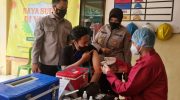 Polresta Malang Kota Kembali Gelar Piramida dan Vaksinasi Booster Awak Media
