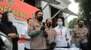 Polrestabes Surabaya Ungkap Kasus Pembunuhan Pemilik Toko Kelontong