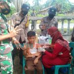 Polsek BP Mandoge Polres Asahan Gelar Vaksinasi Susulan Anak Usia 6-11 Tahun