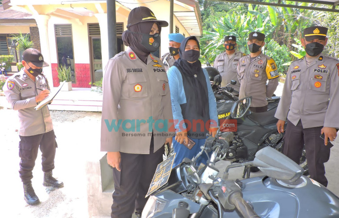 Polsek Prapat Janji Edukasi Warga Terapkan Protokol Kesehatan