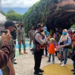 Tim Pamor Keris Polres Batu Sasar Tempat Wisata