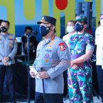 Tinjau Vaksinasi Serentak, Kapolri Ingatkan Pentingnya Vaksin untuk Hadapi Omicron