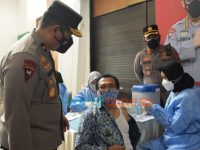 Wakapolda Jatim di Sidoarjo Ikuti Zoom Meeting Presiden, Terkait Percepatan Vaksinasi