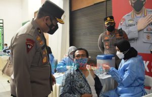 Wakapolda Jatim di Sidoarjo Ikuti Zoom Meeting Presiden, Terkait Percepatan Vaksinasi