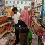 jaga stabilitas harga sembako, Polsek Prapat Janji Asahan monitoring toko sembako dan supermarket
