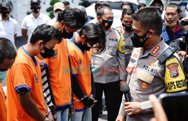 46,6 Kilogram Sabu dan 4.000 Pil Koplo Diamankan Satresnarkoba Polrestabes Surabaya