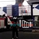 Aula Rengganis Gedung RRI Jember Terbakar