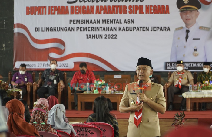 Bertemu ASN, Bupati Jepara Selipkan Pesan Edukasi Masyarakat Soal Program Pemerintah