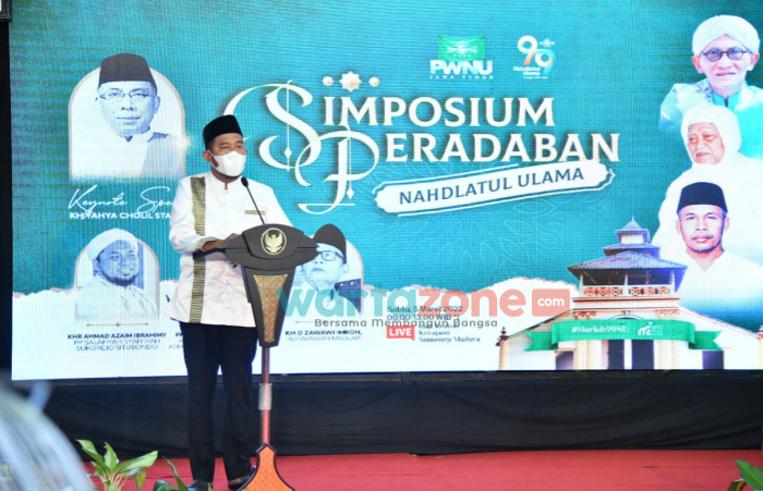 Bupati Achmad Fauzi Ungkap Sikap Toleransi Masyarakat Sumenep di Simposium Peradaban NU
