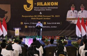 Bupati Jember Luncurkan Aplikasi J-Silakon, Ini Sederet Manfaat yang Bisa Dirasakan PNS