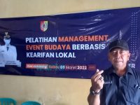 Disparbud Jember Adakan Pelatihan Manajemen Even Budaya Berbasis Kearifan Lokal