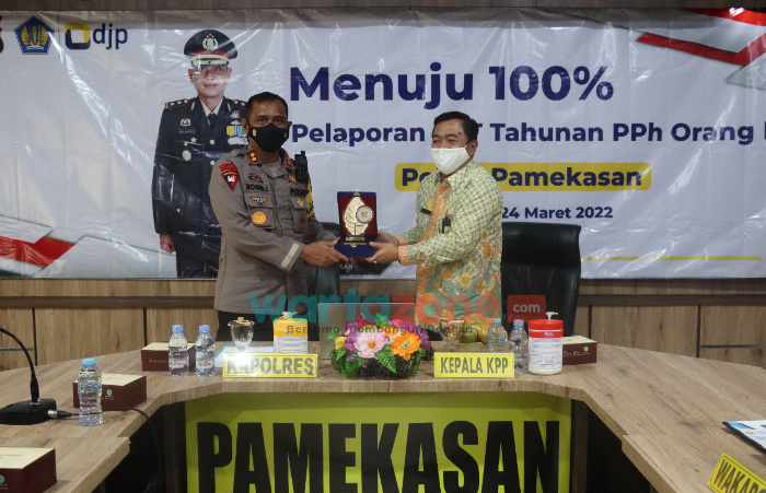 Gelar Pelaporan SPT Tahunan PPh Orang Pribadi, Polres Pamekasan Ingatkan Masyarakat untuk Taat Pajak