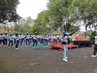 Gowes dan Senam Bersama, Bukti Nyata Garda Bangsa Bondowoso Dukung Hobi Anak Muda