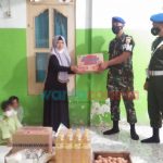 Jelang Ramadan, Denpom V_3-2 Jember Bagikan Paket Sembako ke Panti Asuhan