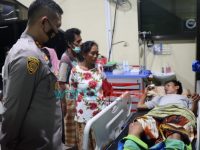 Kapolres Bondowoso Jenguk Para Korban Kecelakaan Maut Gunung Anyar