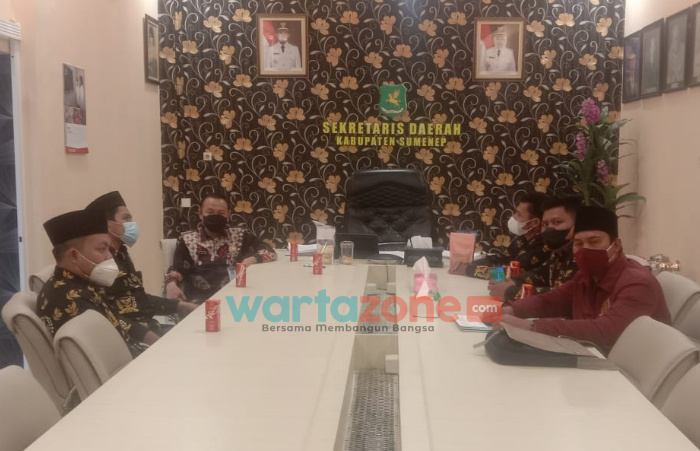 Kuatkan Peran BPD, Pengurus PABPDSI Sumenep Temui Sekda Edy Rasyadi