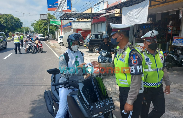 Mengedepankan Sikap Humanis, Polresta Banyuwangi Gelar Operasi Keselamatan 2022