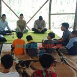 Pengasuh Ponpes Al-Imam Kauman Bondowoso Outbound Bersama Santri dan Anak Yatim