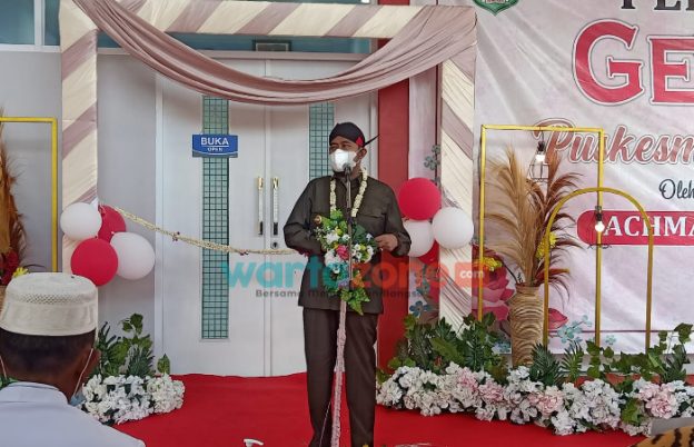 Resmikan Gedung Megah Puskesmas Nonggunong, Bupati Sumenep Minta Tenaga Medis Tingkatkan Pelayanan