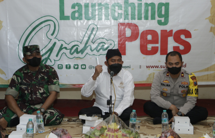 Bupati Sumenep, Bupati Achmad Fauzi Graha Pers Media Center Sumenep Melayani, Berita Sumenep,