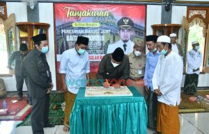 Resmikan Masjid Baital Mukminin Sapudi, Bupati Sumenep; Kita Berjuang Bersama Makmurkan Masjid
