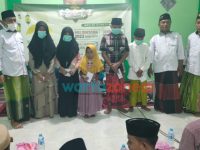 Berbagi Berkah Ramadan, Lazisnu Giliraja Santuni Anak Yatim dan Dhuafa
