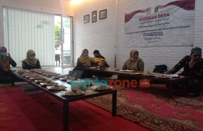 Bukber PABPDSI dan Ngobras Desa untuk Satukan Visi BPD Sumenep