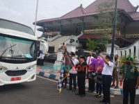 Bupati Hendy Pimpin Pelepasan Angkutan Mudik Gratis 2022 Rute Jember-Madura