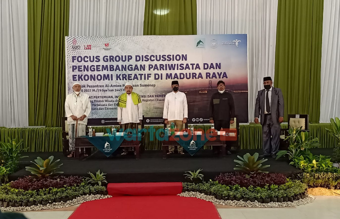 Dihadapan Menparekraf Sandi Uno, Bupati Fauzi Paparkan Kekayaan Wisata Sumenep