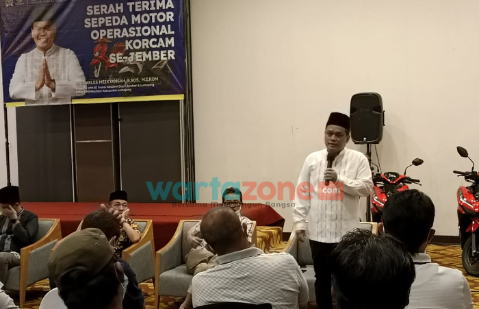 Gelar Buka Puasa Bersama Warga Jember, Anggota DPR RI Ini Bagi-bagi Puluhan Motor