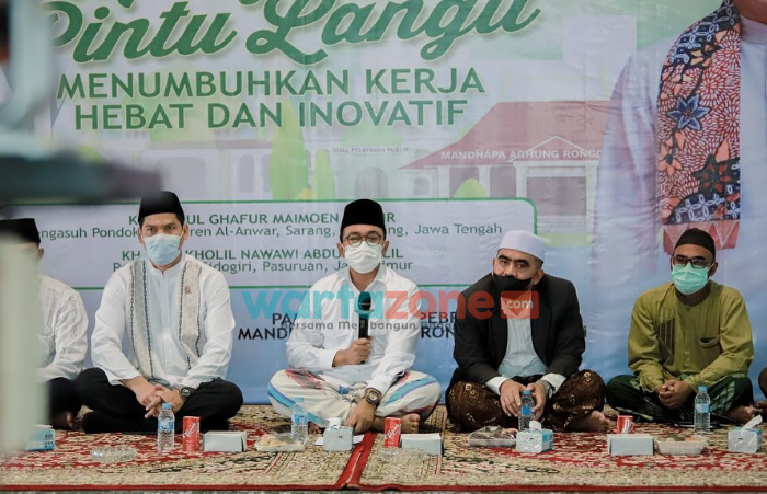 Hadiri Peringatan Nuzulul Qur'an, Bupati Pamekasan Komitmen Berikan Fasilitas Gratis Untuk Warga NU