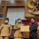 Foto: DPRD Kabupaten Banyuwangi menggelar sidang paripurna penyampaian Laporan Keterangan Pertanggungjawaban (LKPJ) Bupati Banyuwangi tahun anggaran 2021.