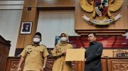 Foto: DPRD Kabupaten Banyuwangi menggelar sidang paripurna penyampaian Laporan Keterangan Pertanggungjawaban (LKPJ) Bupati Banyuwangi tahun anggaran 2021.