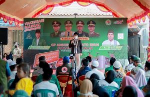 Hadiri Vaksinasi PR. Rato Ebuh Pasean, Bupati Pamekasan: Tugas Pemerintah Memberikan Perlindungan Kesehatan kepada Masyarakat