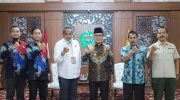 Foto: Bupati Pamekasan, Baddrut Tamam menerima kunjungan BNN Madura, di Peringgitan Dalam Mandhapa Aghung Ronggosukowati.