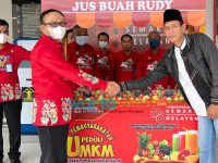 Lapas Narkotika Pamekasan Berikan Bantuan Gerobak Jualan, Bentuk Kepedulian Terhadap Pelaku UMKM