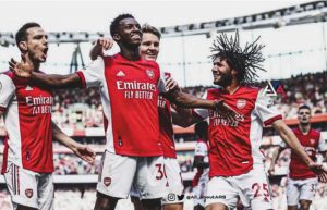 Arsenal Buat Tak Berdaya Leeds dengan Gol Cepat Eddie Nketiah