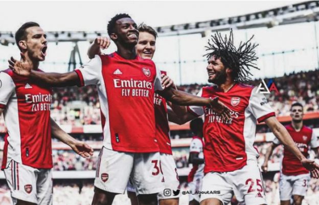 Arsenal Buat Tak Berdaya Leeds dengan Gol Cepat Eddie Nketiah