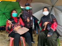 Foto: Direktur RSUD Moh. Anwar Sumenep dr. Erliyati (kiri), Kepala Dinkes dan P2KB Sumenep Agus Mulyono (tengah) dan Inspektur Inspektorat Sumenep Titik Suryati.