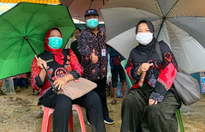 Foto: Direktur RSUD Moh. Anwar Sumenep dr. Erliyati (kiri), Kepala Dinkes dan P2KB Sumenep Agus Mulyono (tengah) dan Inspektur Inspektorat Sumenep Titik Suryati.