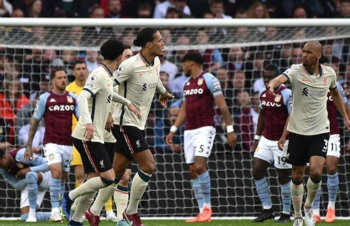 Meski Satu Gol Dianulir Wasit, Liverpool Berhasil Taklukkan Aston Villa