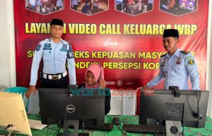 Momen Lebaran, Lapas Narkotika Pamekasan Beri Layanan Penitipan Barang dan Makanan serta Layanan Kunjungan Online