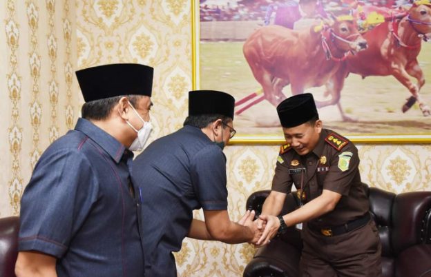 Momen Lebaran, Pimpinan DPRD Sumenep Silaturrahim ke Jajaran Forkopimda