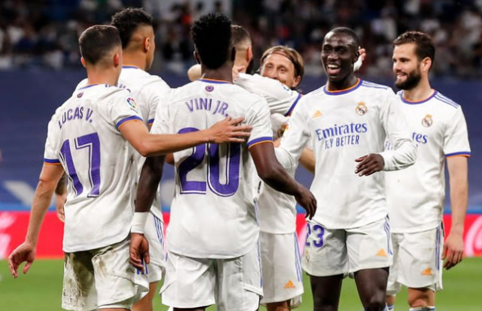 Real Madrid vs Levante, Vinicius Junior Cetak Hattrick