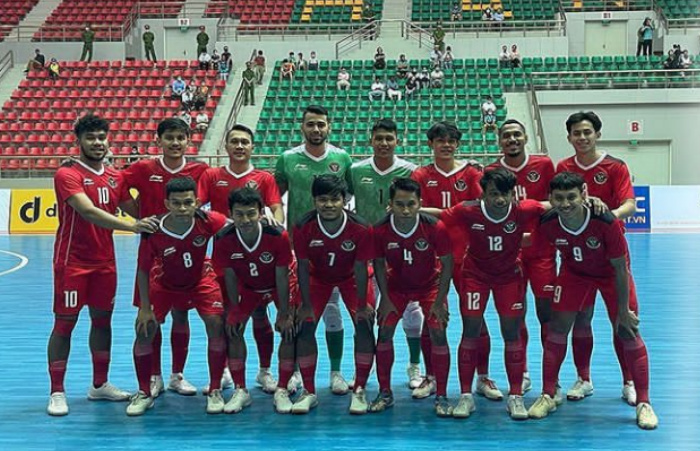 Skuad Futsal Timnas Indonesia Taklukkan Myanmar 6-0