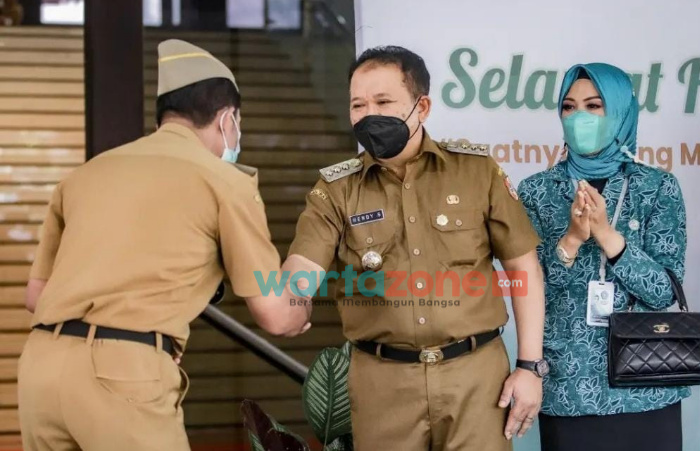 Apel Hari Pertama Pasca Idul Fitri 1443 H, Bupati Jember Ingatkan Pegawai Soal Semangat Gotong Royong